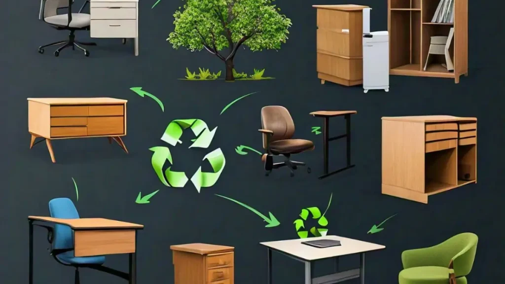 Sustainable office furniture disposal options