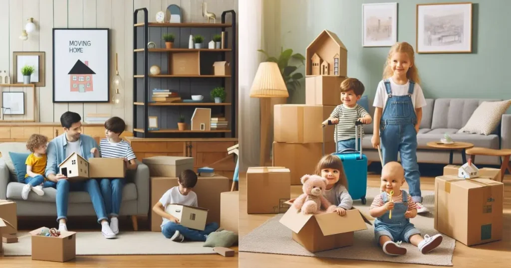 moving home with children