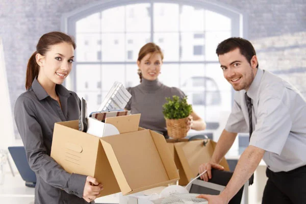 workers ready for office removals london