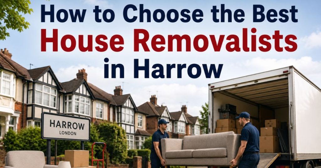 How to Choose the Best House movers in Harrow
