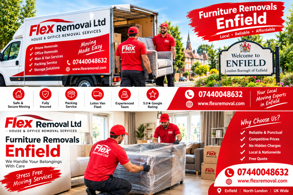 Professional Furniture Movers in Enfield – What We Move